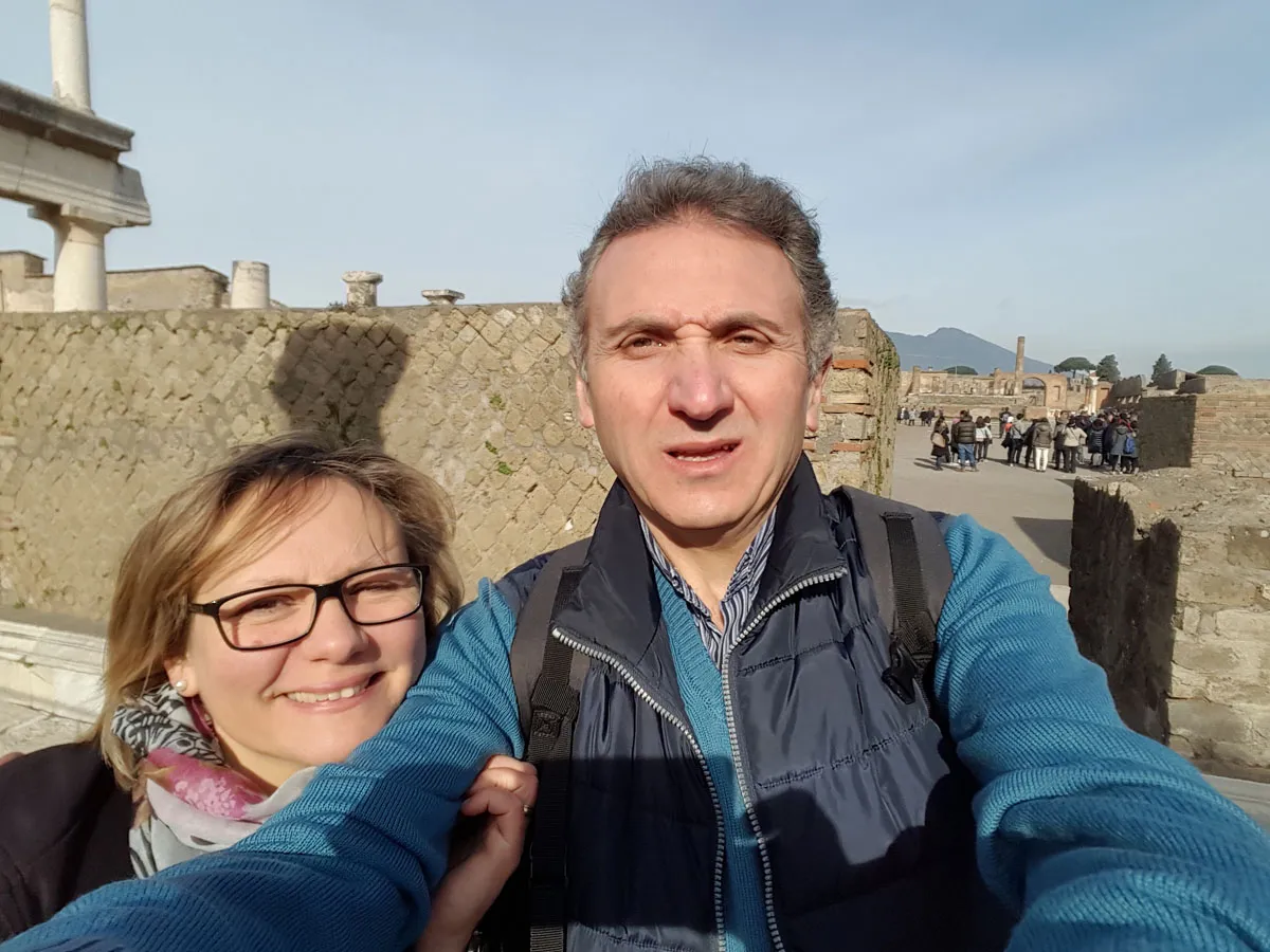 Visit to the Pompeii