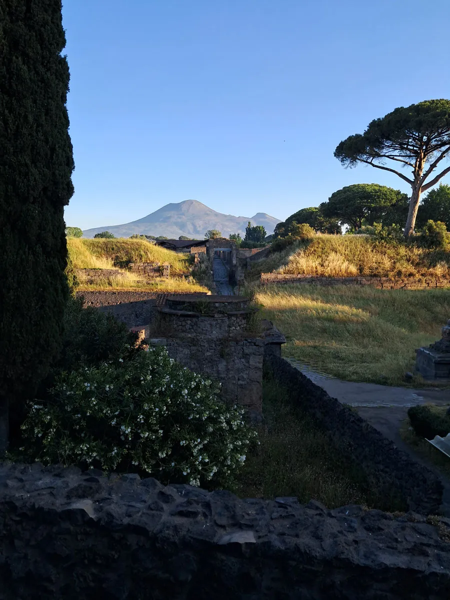 Pompeii at dawn
